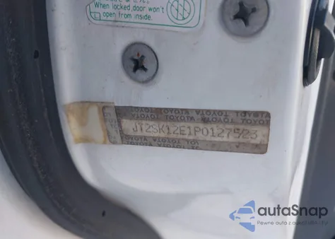 1993 Toyota Camry Le z USA, uszkodzony, nr VIN JT2SK12E1P0127523